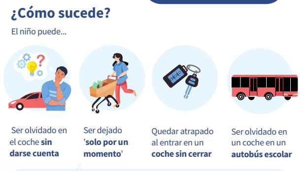 Nunca dejes a un niño solo en el coche 3