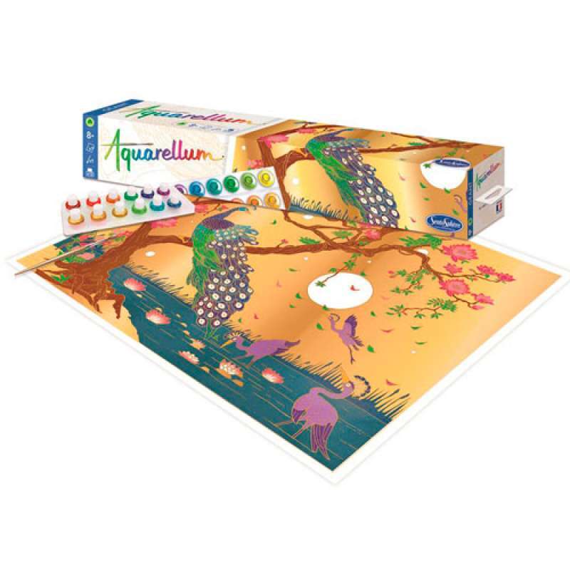 AQUARELLUM GIGANTE SENTOSPHERE PARAVENT PAVO