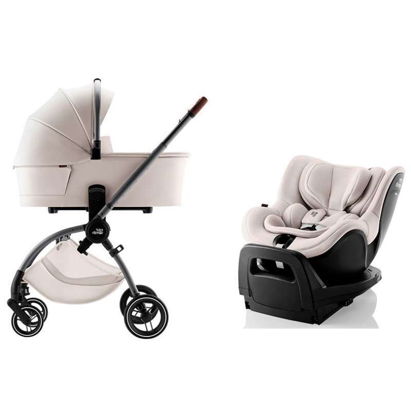 COCHE BEBE BRITAX RÖMER RIO Y SILLA DE COCHE DUALFIX PRO