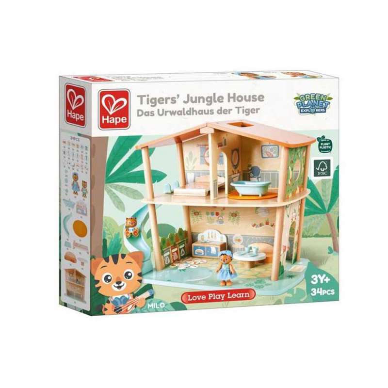 CASA DE LOS TIGRES EN LA SELVA HAPE