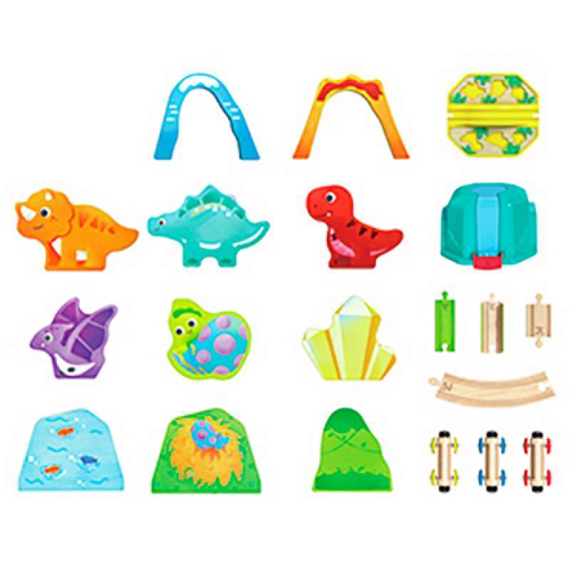 CUBO HAPE TREN DINOSAURIOS