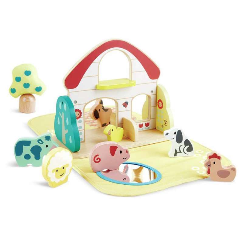 GRANJA DE ANIMALES DE MADERA HAPE