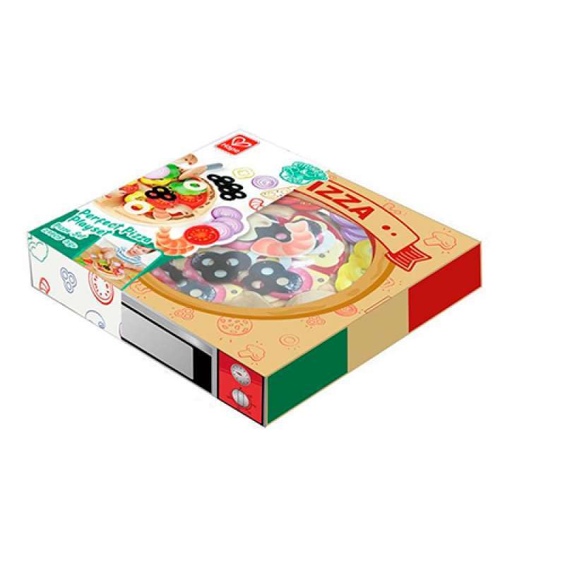 JUEGO DE PIZZA HAPE CON INGREDIENTES