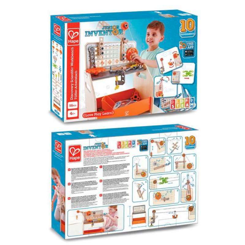 MESA DE TRABAJO CIENTÍFICA JUGUETES HAPE