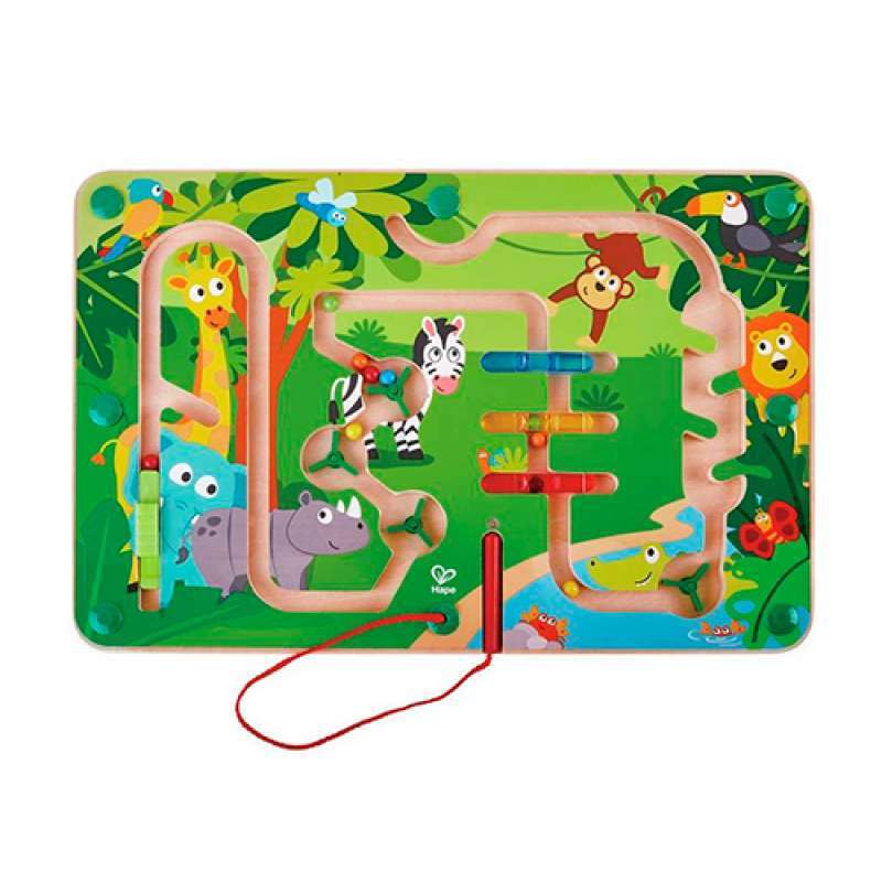 LABERINTO MAGNETICO HAPE ANIMALES DE LA JUNGLA