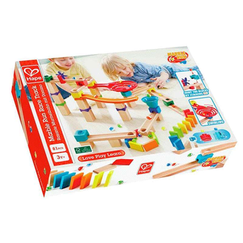 PISTA DE CANICAS CARRERAS HAPE