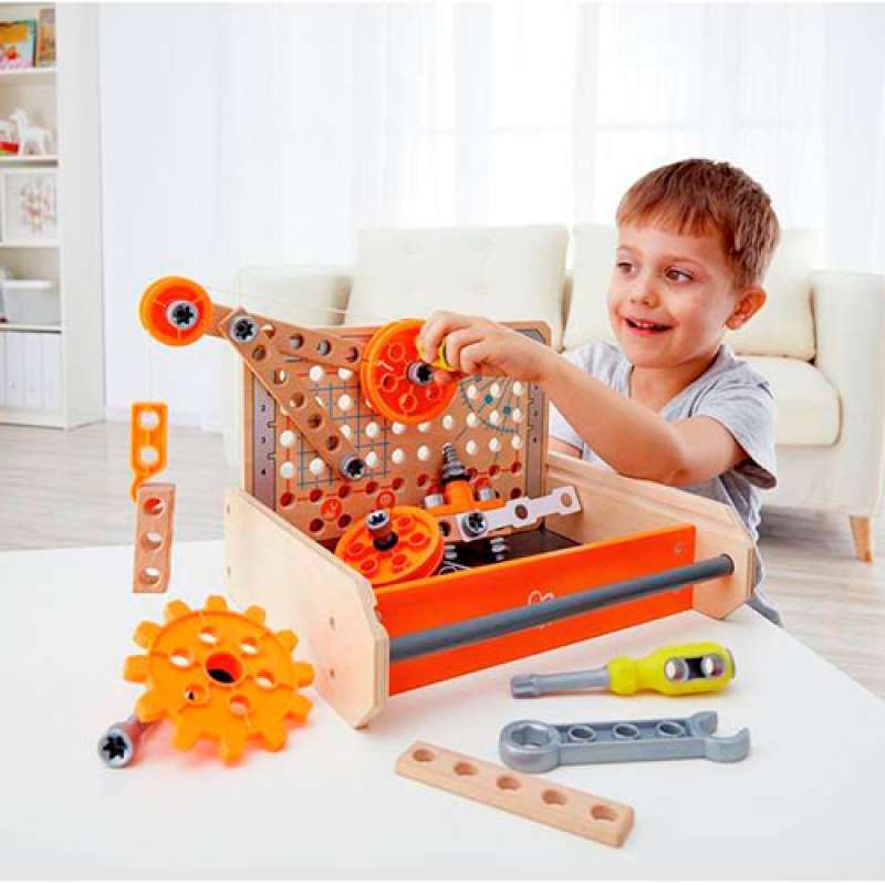 Juguete educativo de madera Hape Junior Inventor SillasAuto