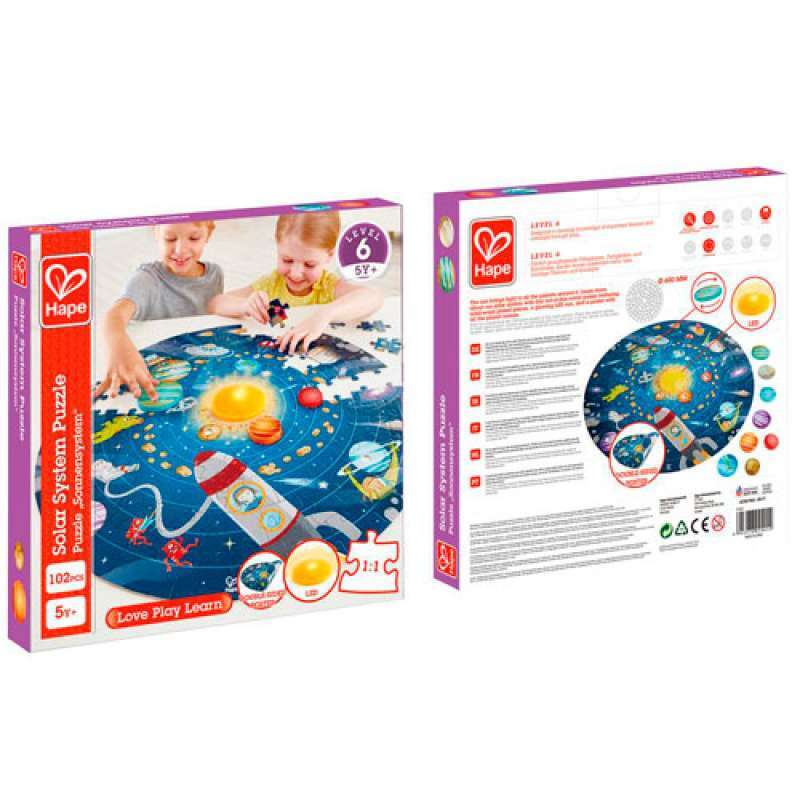 PUZZLE HAPE DEL SISTEMA SOLAR