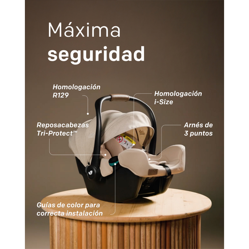SILLA DE COCHE JOIE SIGNATURE I-STARTER