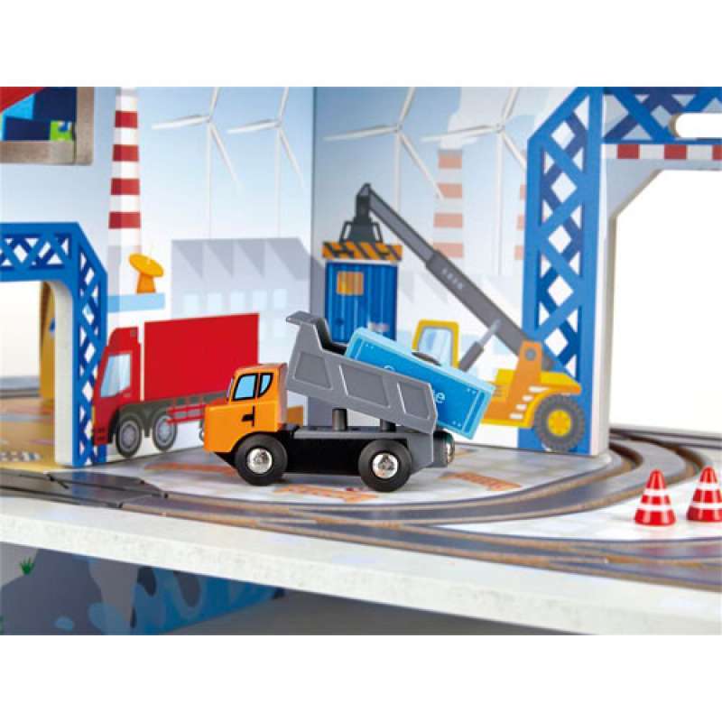 Maletin Estacion De Tren Hape- Estaciu00f3n General De Servicios