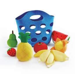 CESTA DE FRUTAS DE TELA HAPE