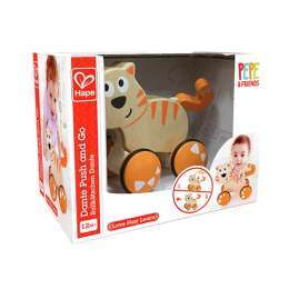 GATITO DE MADERA HAPE DANTE PRESIONAR Y AVANZAR