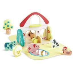 GRANJA DE ANIMALES DE MADERA HAPE