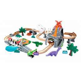 CONJUNTO DE AVENTURA FERROVIARIA DINO DE HAPE