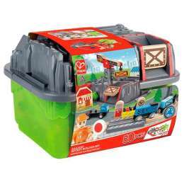 JUEGO DE BLOQUES DE CONSTRUCCION DE FERROCARRIL HAPE