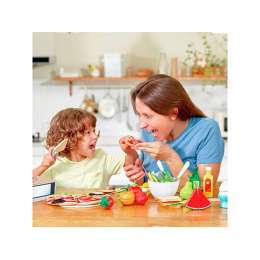 JUEGO DE PIZZA HAPE CON INGREDIENTES