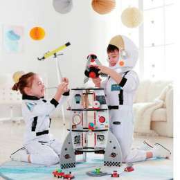 COHETE ESPACIAL HAPE DE CUATRO PISOS